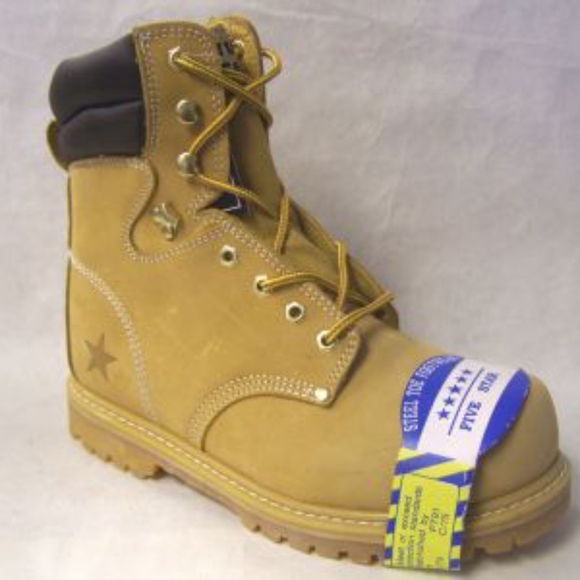 Other - STEEL TOE 8' TALL Leather Workboots Other - STEEL TOE 8' TALL Leather Workboots
